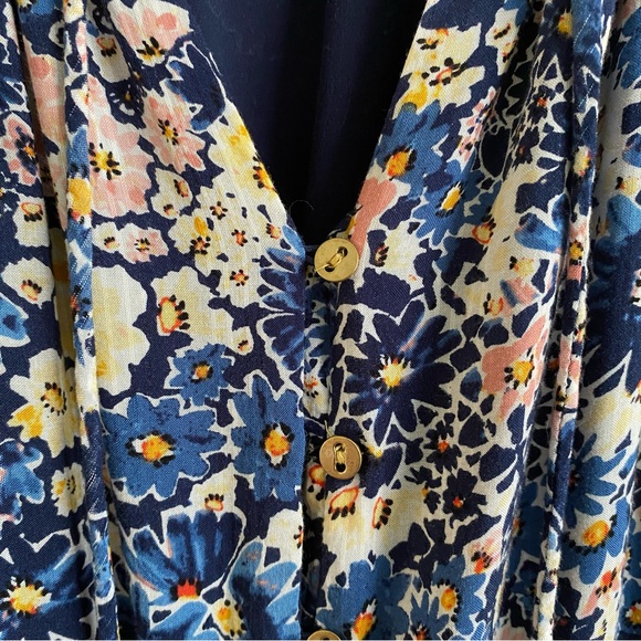 LOFT Desert Garden Tiered Dress - Picture 4 of 5